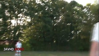 Japanese Seductive Sensations Sara Saijos Outdoor Group Fuck Fantasies