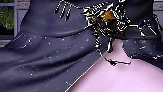 3D Big Boobs Slut Wearing Sexy Dress Got Fucked so Hard