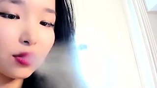 Japanese teen ai aito jerks off a cock