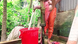 Indian Desi Aunty Shower Fucked