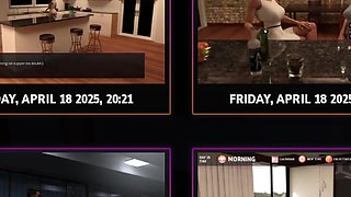 Midnight Paradise by Lewdlab - Stepmom Gives Into the Temptation, Midnight Footjob 6