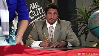 Charm School 101 With Lily Love, Tommy Gunn - Brazzers