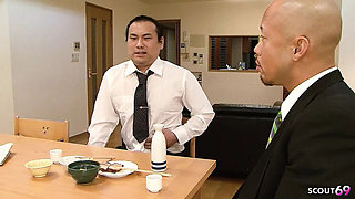 Skinny Japanese Teen Yui Seduced By Stepdad - Hairy Pussy Fuck