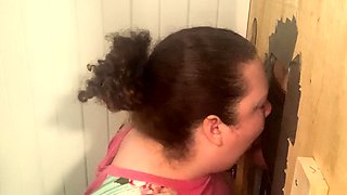 Glory Hole Blowjobs and Brunettes