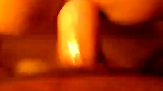 Amateur Cuckold Girl Takes Anal Creampie in Her Gaping Pussy