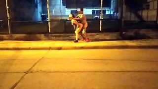 Couple Fucking in Public Risky Voyeurs Flashing Without Panties