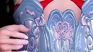 3D Skinny Asian Babe Naked Her Boobs Got Fucked by Two Big Cock