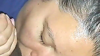 Sucking Balls Stroking Big Black Dick