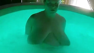 Splashing Around in a Hot Tub - Solo Girl