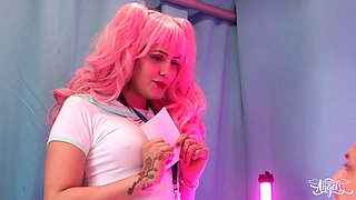 Cosplay shemale incredible xxx clip