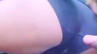 Outside the Jungle, a Booty Teacher Had Sex with a Huge Cock Student