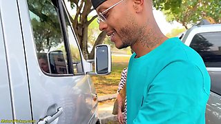Big Clit Granny Gets Ass Destroyed In My Van