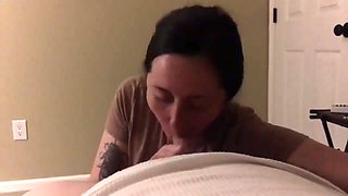 Amateur blowjob fuck and swallow