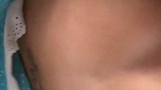 Blonde with big natural tits lets herself be fucked