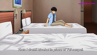 I fucked her while her boyfriend was listening - Hentai (english sub)