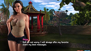 Treasure of Nadia v27041 Part 60 Fun with Pricia in Garden by Loveskysan69