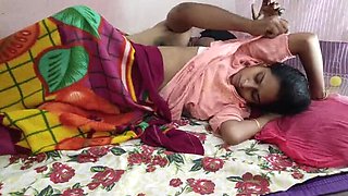 Village Indian Bhabhi Cheating With Husband Romantic Doggy Style Sex