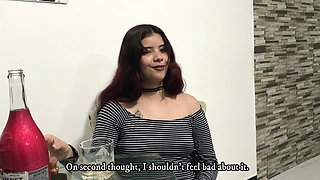 Long and delicious fucking with the horny short-haired teen - Porn in Spanish