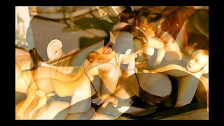 Muslim Fire Hijab Arab Plane