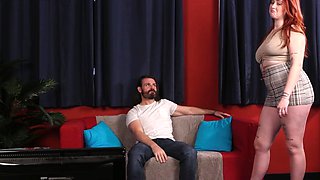 CFNM British babes give group BJ and HJ