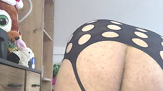 Presentation of a cute figure in a sexy outfit