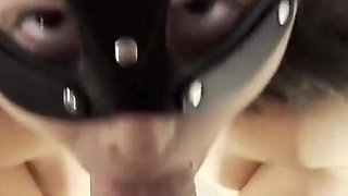 Cumming Hard with a Vibrator While He Fills My Mouth with Sperm!