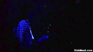 Brunette Babe Gets Wild with Fucking Machine in Halloween House - Hardcore Squirting & Dildo Fun