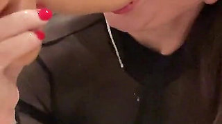 Extreme Throat Training Drool Snot Spit