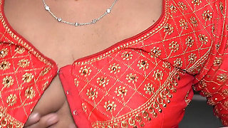 Desi Indian Kavita Close up Fuck with Hairy Pussy and Happy Riding