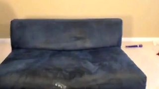 Black Beauty Plays with Her Sex Toy