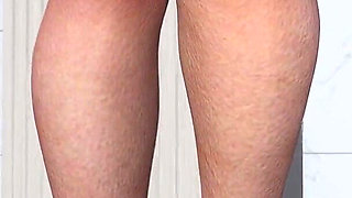 My Friend's Hot Stepmom Has Rough Sex with Me in the Bathroom