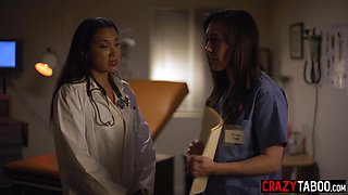 Panic nurse asked doctor for the help