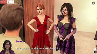 GF's Friend Watches Oral Pleasure - the Spellbook Pure #13 Animated Game Gameplay