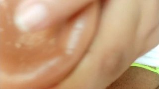 Married Cheating Whore Likes to Do Golden Showers and Pee While Masturbating
