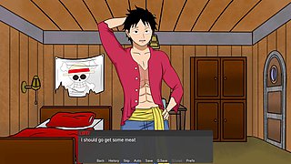 Animated cartoon fantasy with a one-piece swimsuit and some steamy moments featuring Loveskysan69real