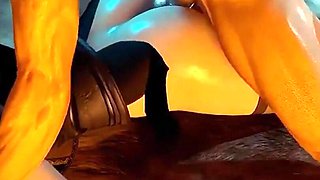 3D Goddess of Animation: Curves of Beauty - 3D Animation