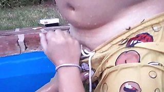 I secretly fuck my sister-in-law in the pool at a family reunion Ft BabyLuna939 Part 1