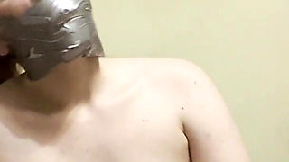 Talking with Sock and Duct Tape Gag