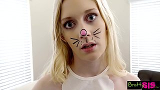 Bunny Sis Looked for Easter Eggs - and Got Eggs Right in Her Mouth!