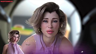 Apocalust 02 - He Fuck His Step-MILF Stuck in the Washing Machine and Give her a Huge Cumshot!