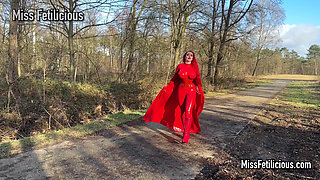 Latex Superhero Miss Fetilicious
