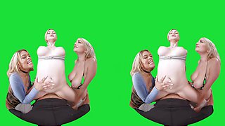 Passthrough Sitting Cowgirls 2 VR Compilation - MannyS