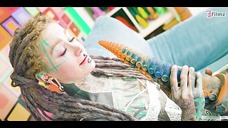 Deep into tattooed beauty Anuskatzzs holes