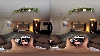 Sakura Kurumi - My Perfect Dutiful Sexy Maid With An Anime Voice Teases Me All Over
