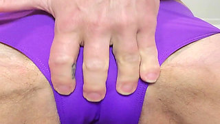 Big Clit Hairy Pussy Tease and Shake