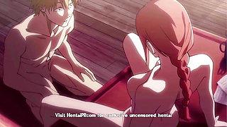 Chainsaw-Man Seduced Virgin Boy ( HENTAI Uncensored )