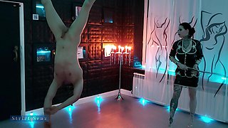 Miss Alessa Milano Mercyless Whipping Upside Down Part 2