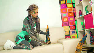 Anuskatzz Solo Xxl Sextoy Anal Play
