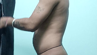 Indian desi Gay masterbation show with neighbour