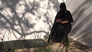 Saudi Arab Wife Is Shocked When Her Nudist Stepson Shows His Big Dick in Front of Her
